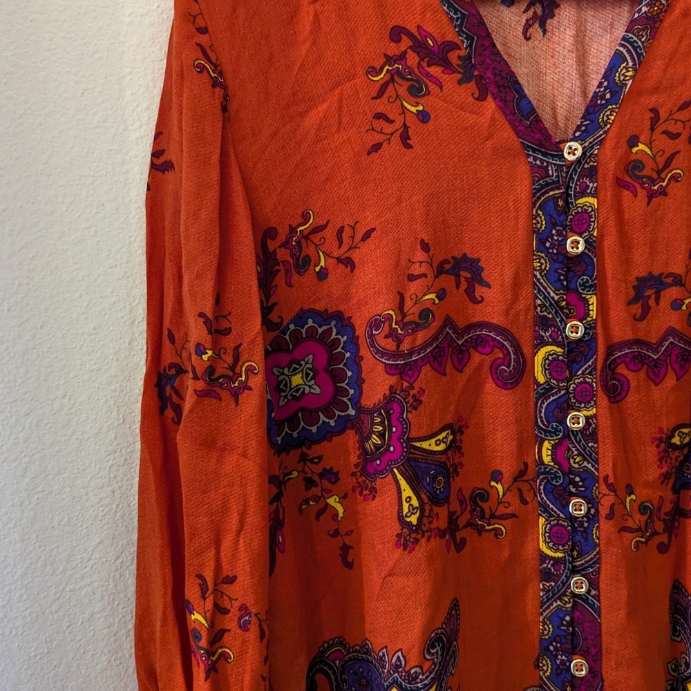 Jones New York Petites Fall Floral Top